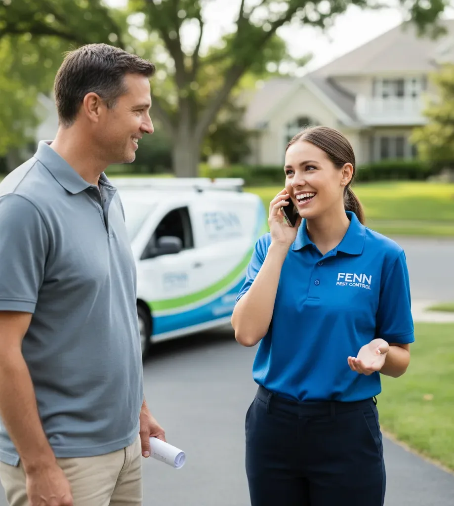 Fenn Pest Control customer support in Monessen